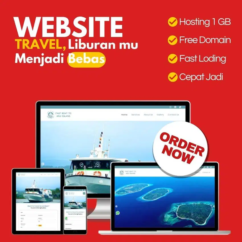 Pembuatan Website Travel