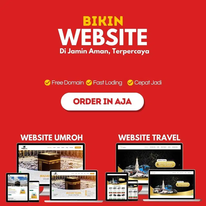 Pembuatan Website Custom, Sesuai Request