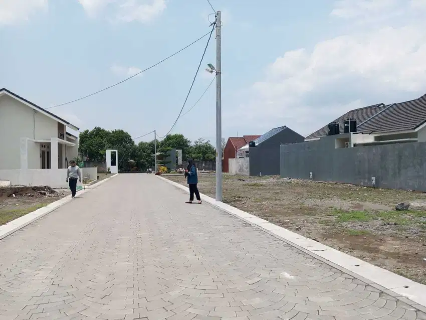 Jual Tanah Dalam Cluster Perumahan Megah,Siap Bangun Sertifikat Ready