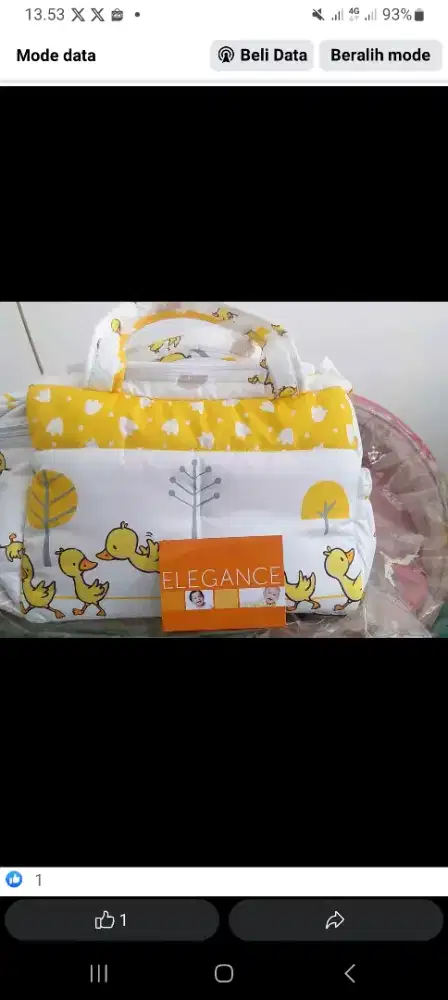 Tas bayi merk Elegance