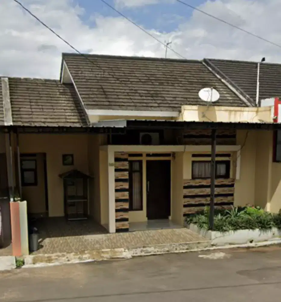 Rumah disewakan per tahun, full furnished