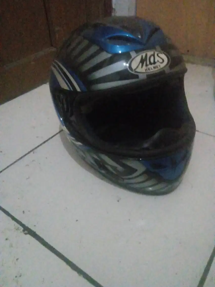 Helm fullface mds. Mines kaca