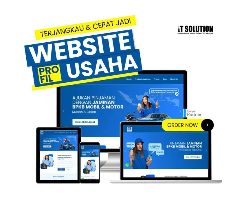 Buat Website | Landing Page Bonus Company Profile