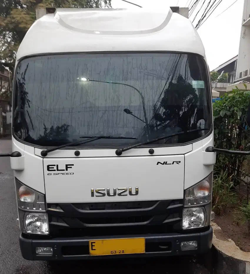 Isuzu ELF Box Engkel Long NLR 85U 2023 Seger Mulus