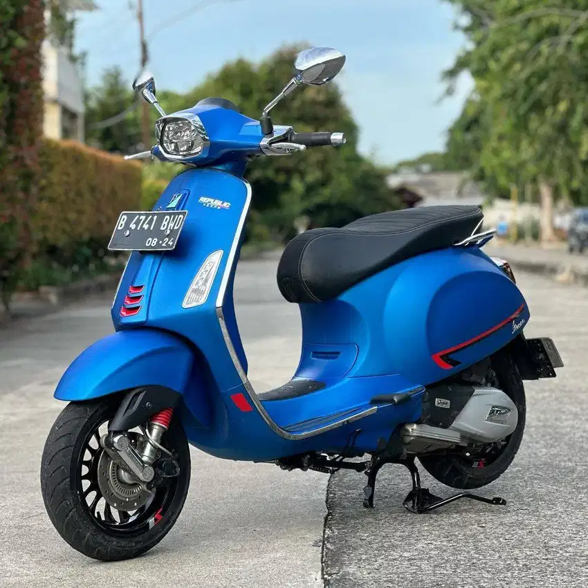 Sprint S IGET ABS FACELIFT 150 ie tahun 2019 warna Biru Doff (FAVORIT)