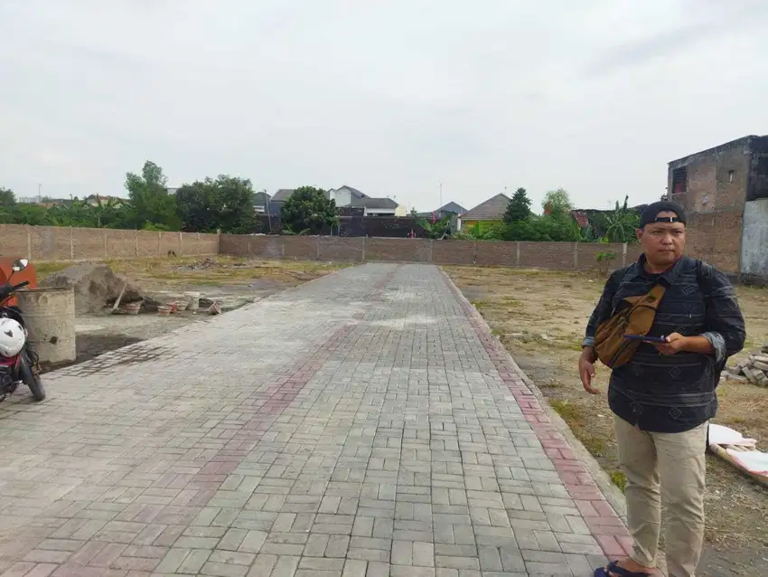 dijual tanah kavling bangun luas tanah 113m2 lokasi sumber banjarsari