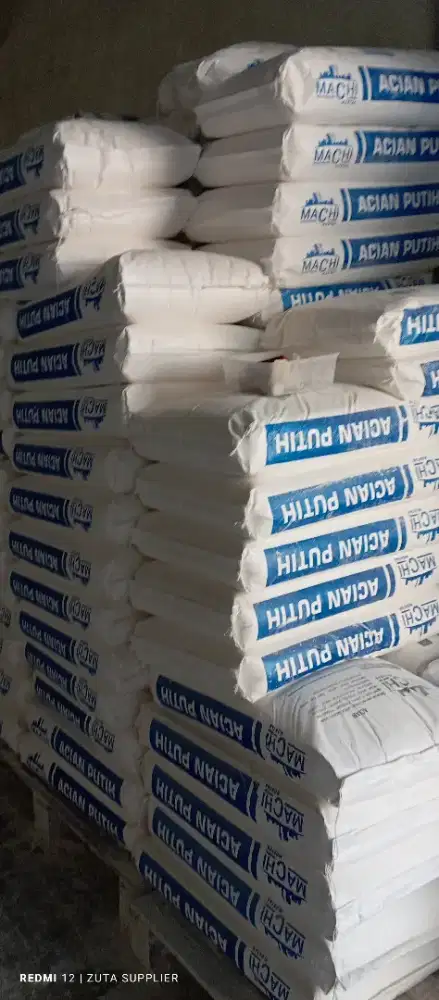 Semen mortar acian putih