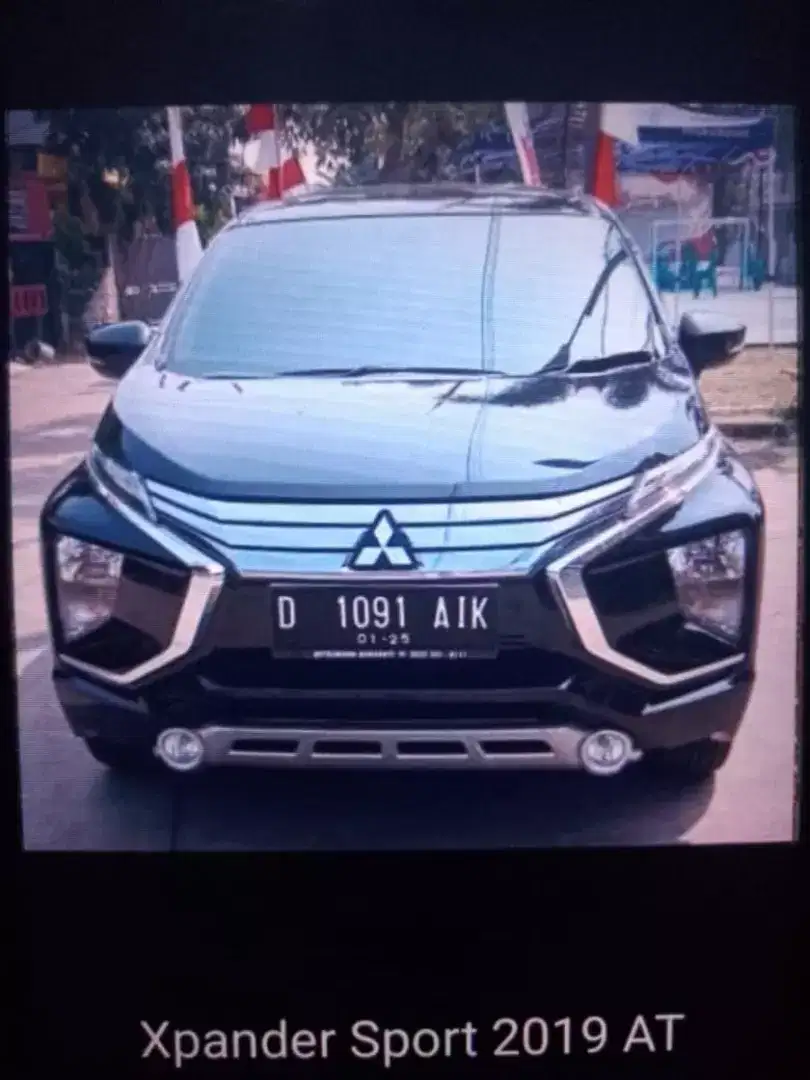 DIJUAL MOBIL XPANDER SPORT 2019 AT HITAM (D 1091 AIK)