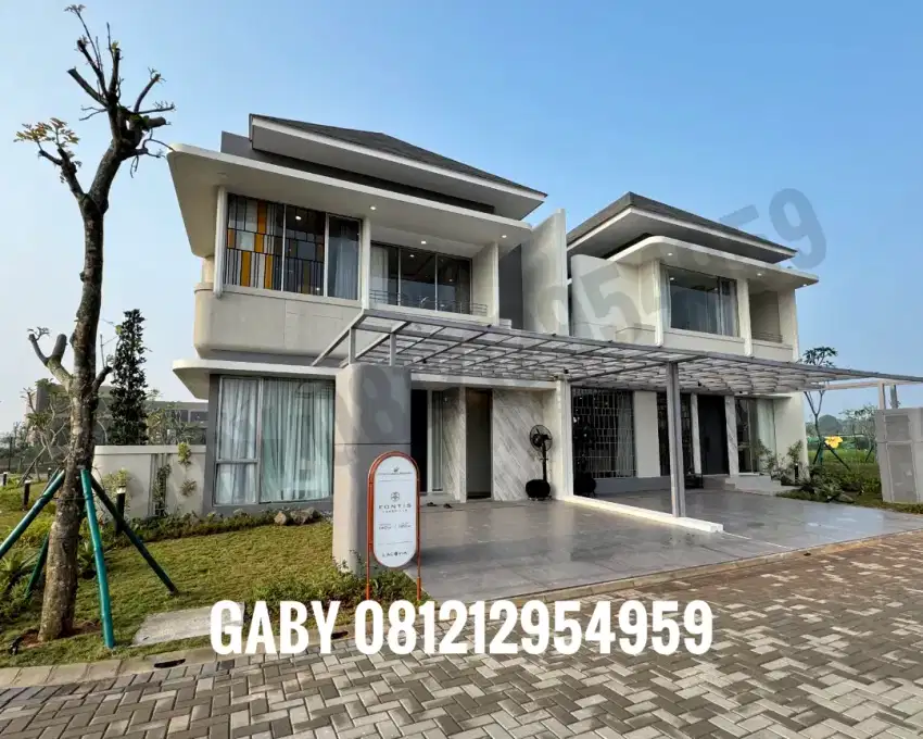 FONTIS LAKE VILLA 8 X 15 LACOVIA CITRA GARDEN SERPONG BSD CITY