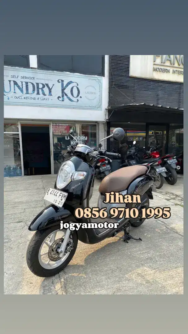 Honda scoopy sporty th 2019 cash or kredit harga bersahabat