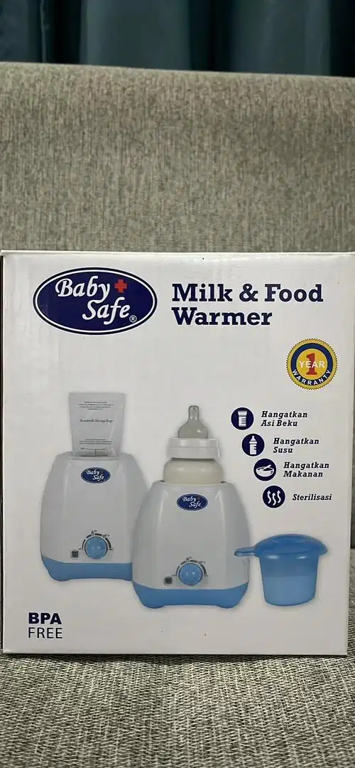 Preloved penghangat asi, susu dan makanan merk Baby safe