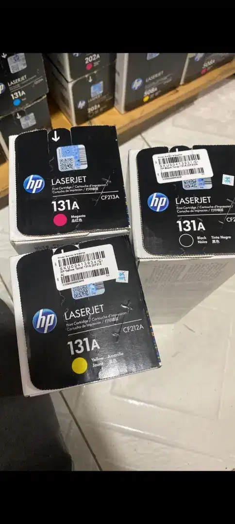 Penerima cartridge printer baru dan bekas