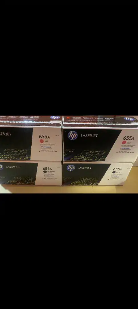 Siap menerima cartridge dan toner LaserJet baru dan bekas