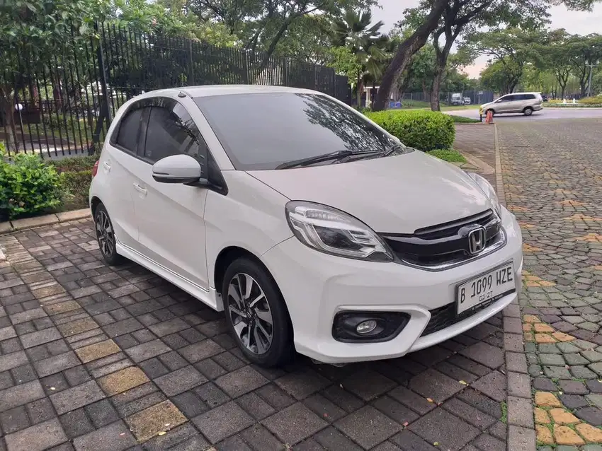 [TDP 8jt] Honda Brio 1.2 RS AT 2018 Pajak Panjang