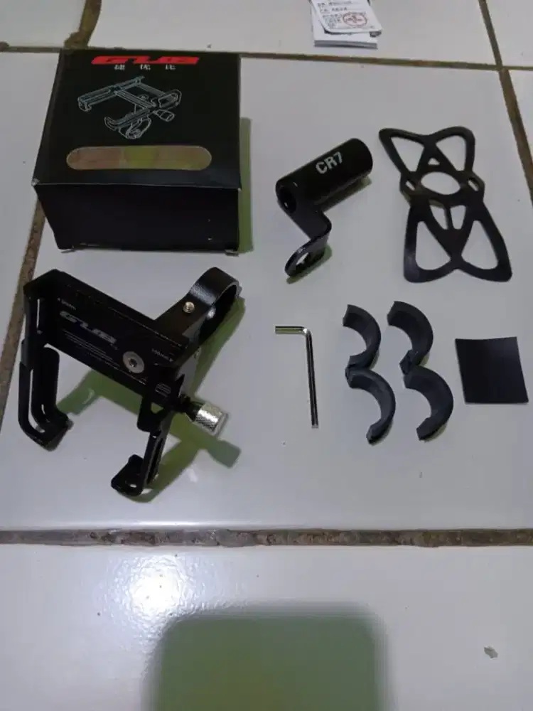 Holder Stang GUB P10 + Breket (kondisi baru)