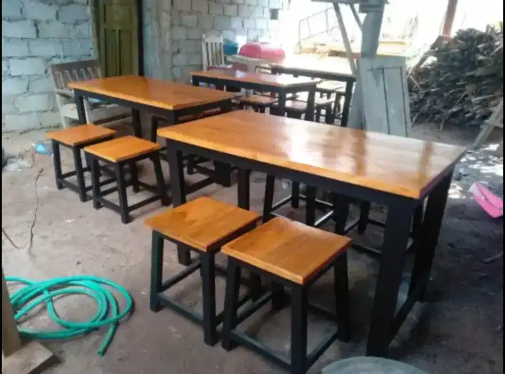 Di juwal meja kursi makan set meja 1 kursi 4