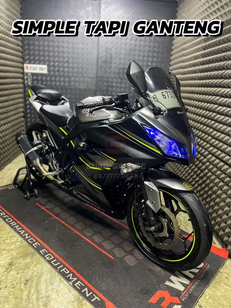 NINJA 250 2017 ABS SE LTD LOW KM 17RIBUAN MODIF PAJAK PANJANG RAWATAN