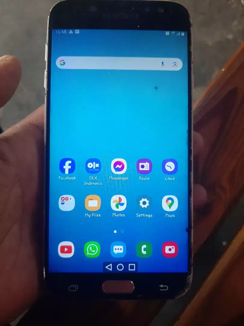 Samsung J7 pro lcd ada dent di BSD