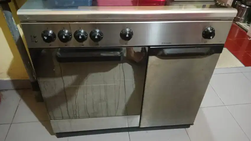 kompor gas oven pemantik Electrolux