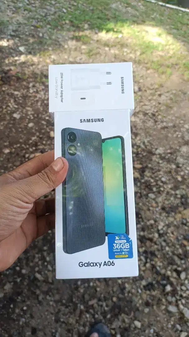 Samsung galaxy A06 4/128 + chager baru masih segel