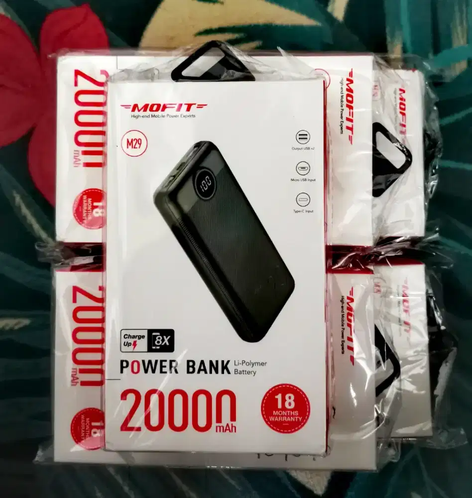 Power bank 20000 mah real kapasitas