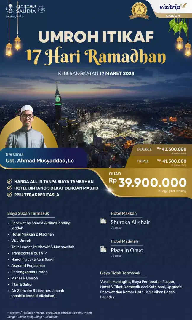 Tiket Umroh 2025