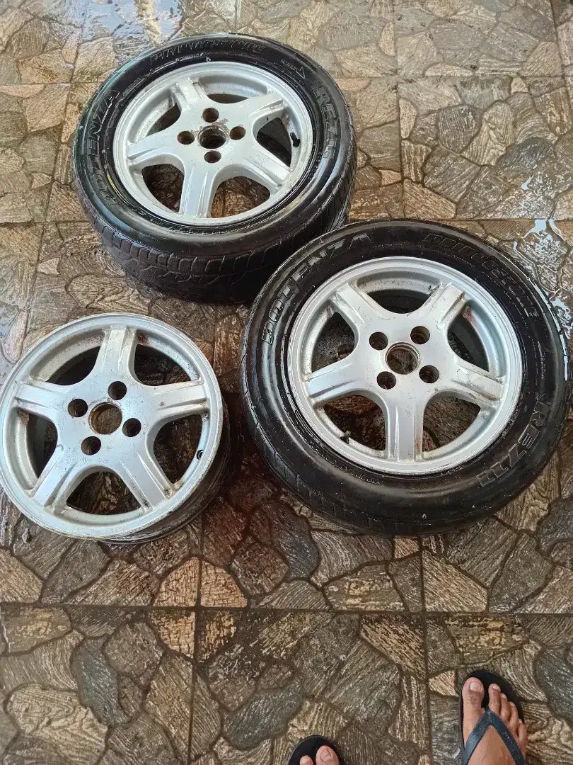 Velg Mobil Hyundai ring 15 Original Nego