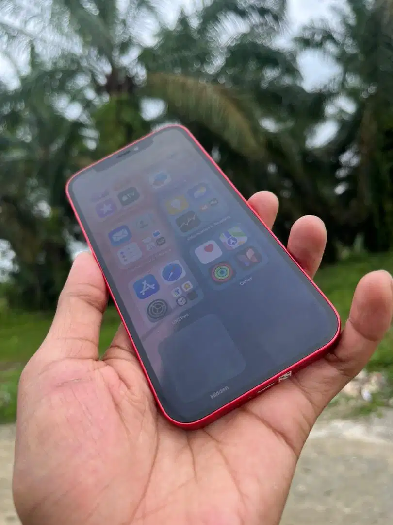 iPhone 12 128GB, RED - Resmi iBox (Lengkap)