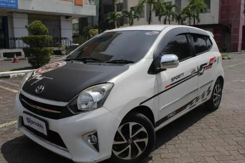 DP Rendah - Toyota Agya 1.0 G Bensin-AT 2016 Putih (KIB)