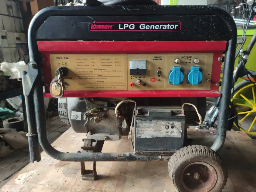 Genset krisbow LPG