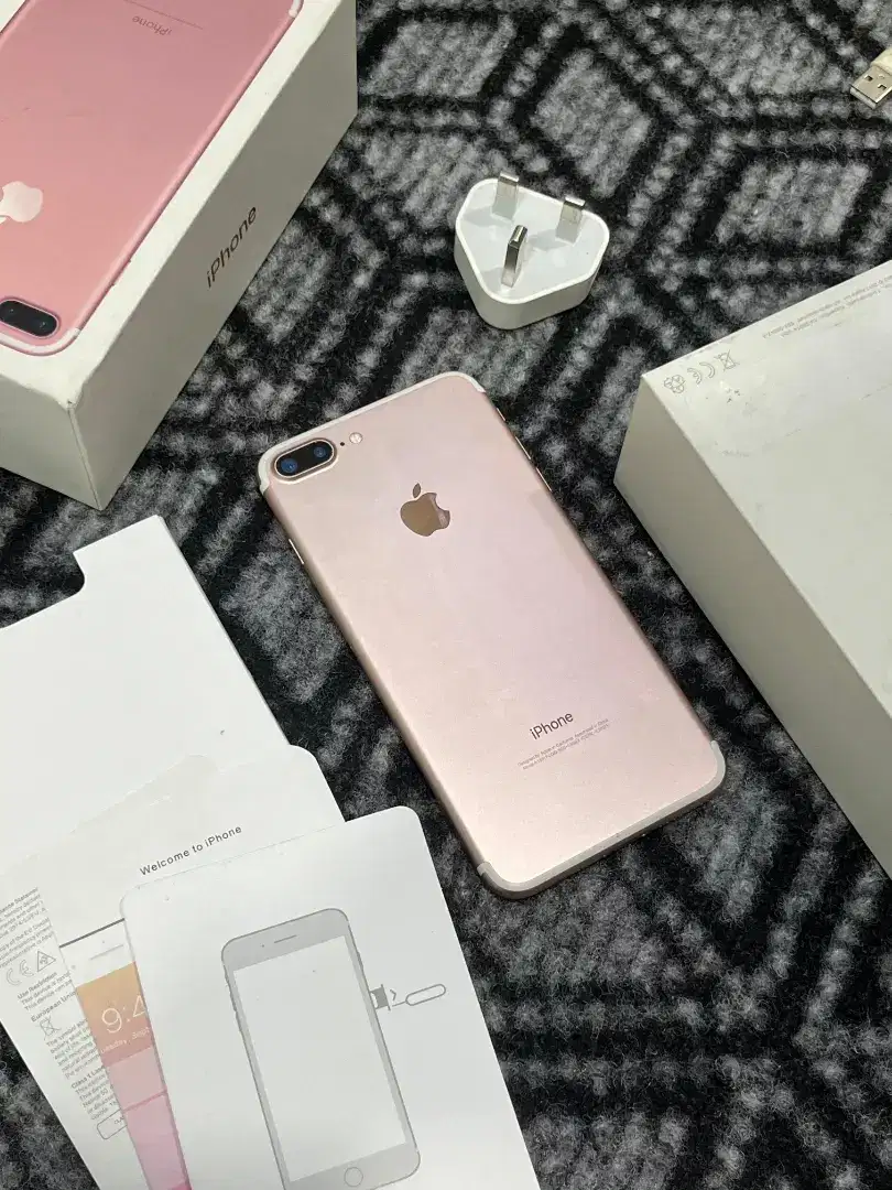 iPhone 7 plus 128gb lengkap