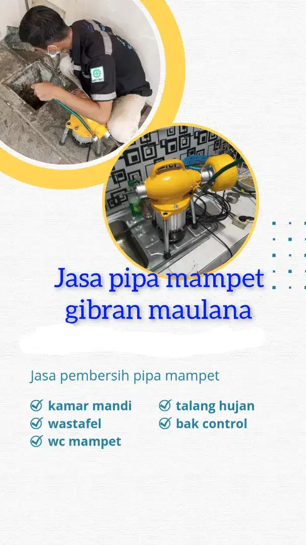 Jasa pipa mampet . Kamar mandi mampet . Wastafel mampet . Ahli pipa