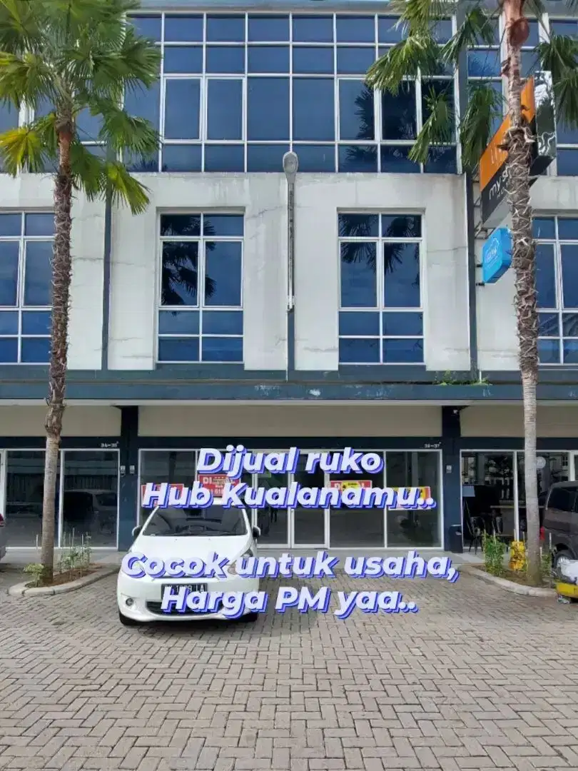 Jual Ruko Hub Kualanamu, cocok untuk usaha