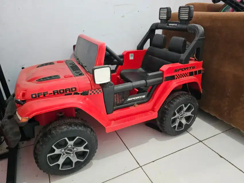 Mobil aki mainan anak accu remote control rc