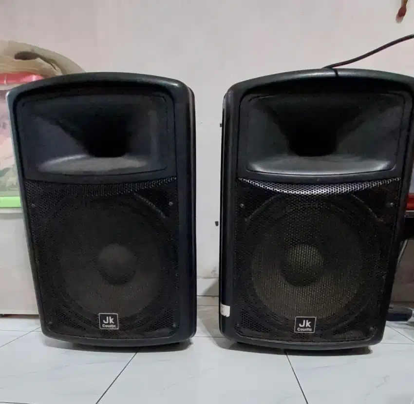 Dijual 2 buah Speaker Aktf merek JK