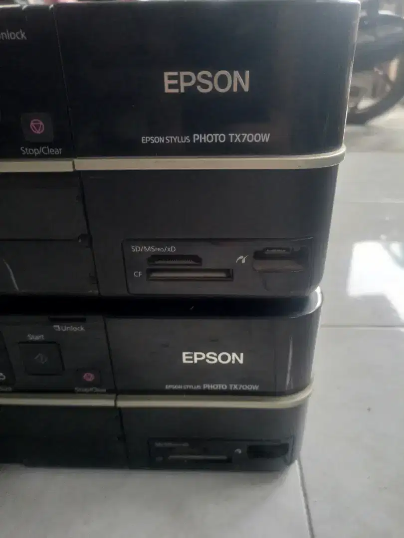 2 unit printer epson tx700w normal