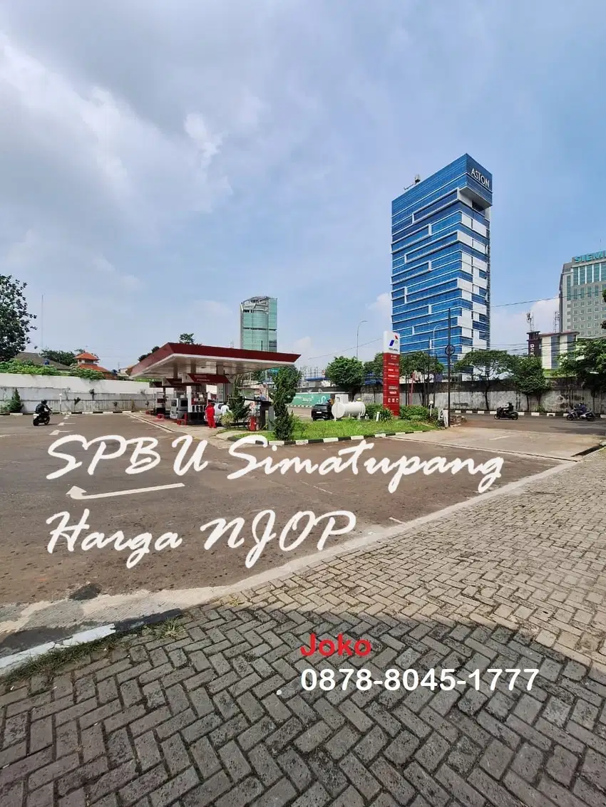 SPBU Murah Harga NJOP Hitung Tanah  Jl Tb Simatupang, Cilandak, Jaksel