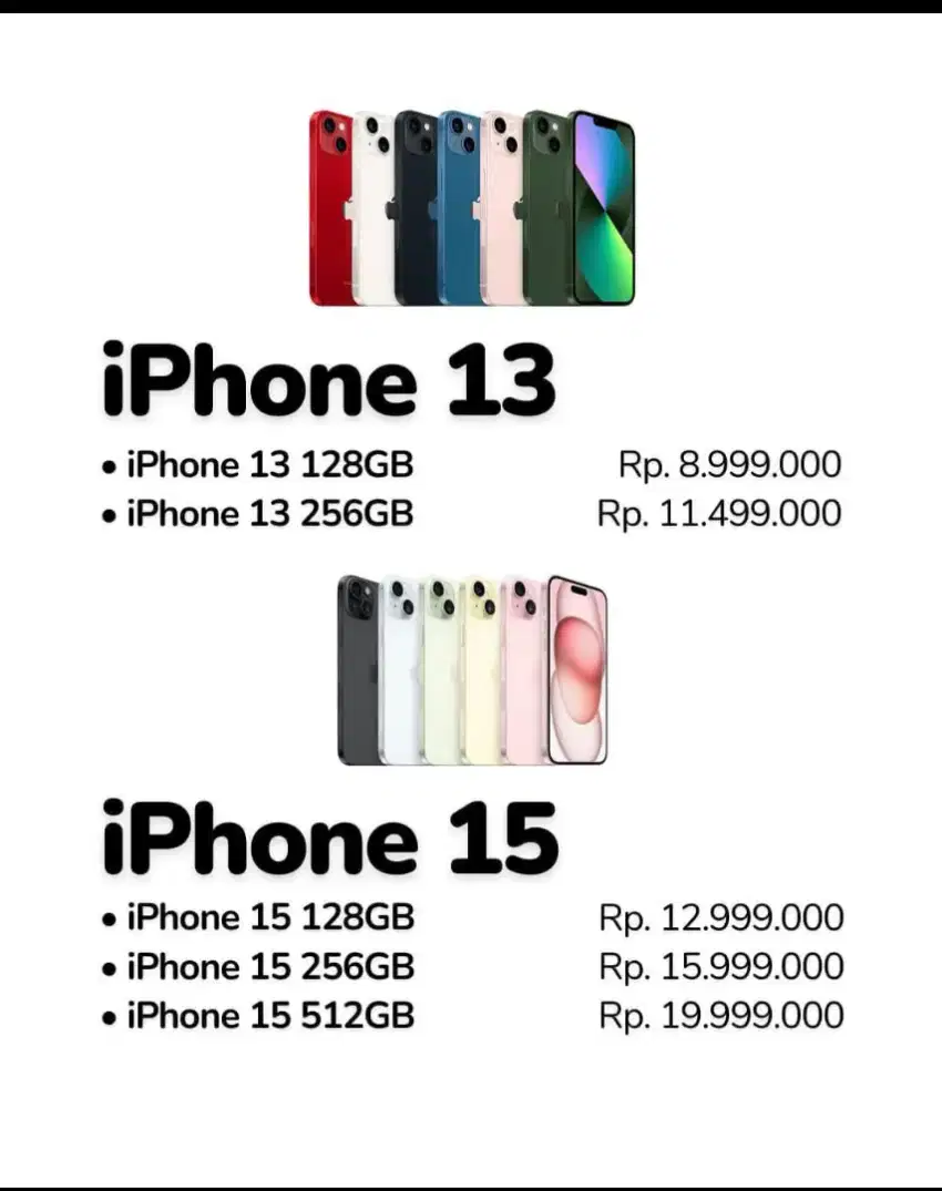 PROMO IPHONE 13 9 JT 128GB