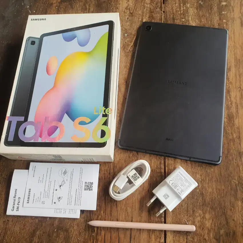 Samsung Tab S6 SEIN + Stylus Galaxy Tab S6 Lite 4G LTE Bisa Telp