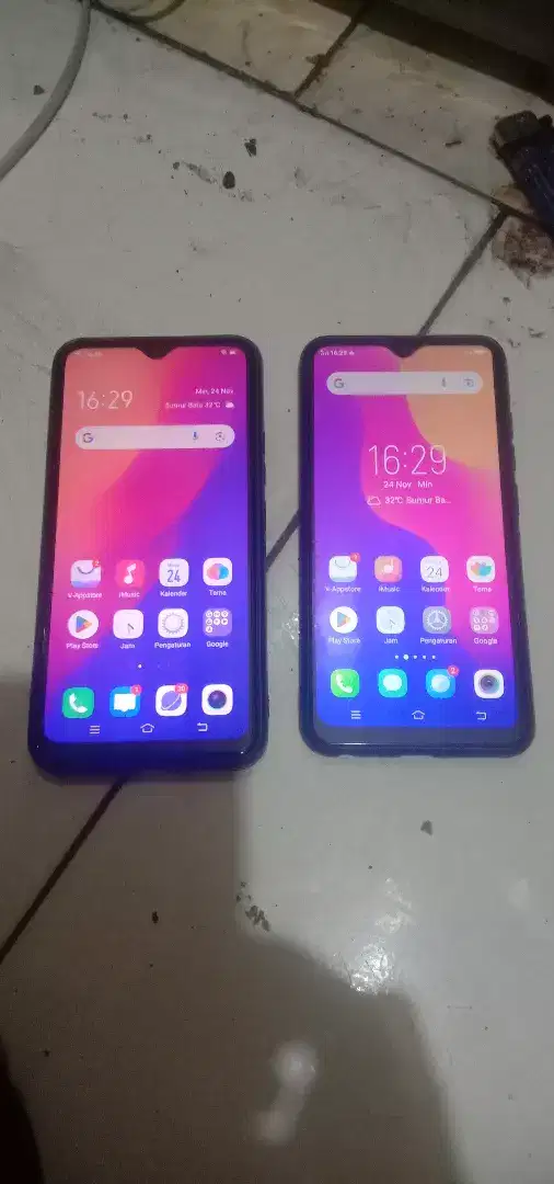 2 hp Vivo y12 y93 ram 3 Normal sejuta dua hp