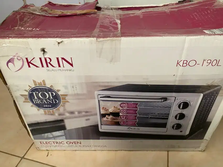 Oven kirin 19 lt low Watt dan oven tangkring