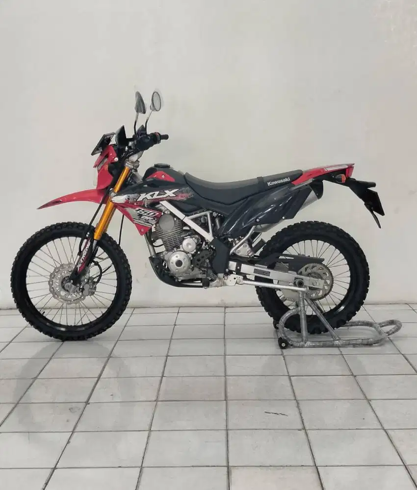 Kawasaki KLX 150 SE BF Extreme 2023 – Odometer 4934 km, Pajak Panjang