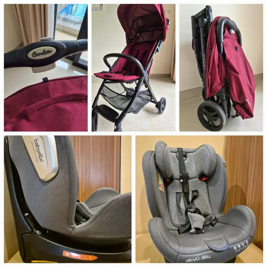 Dijual bundling carseat baby dan stroller