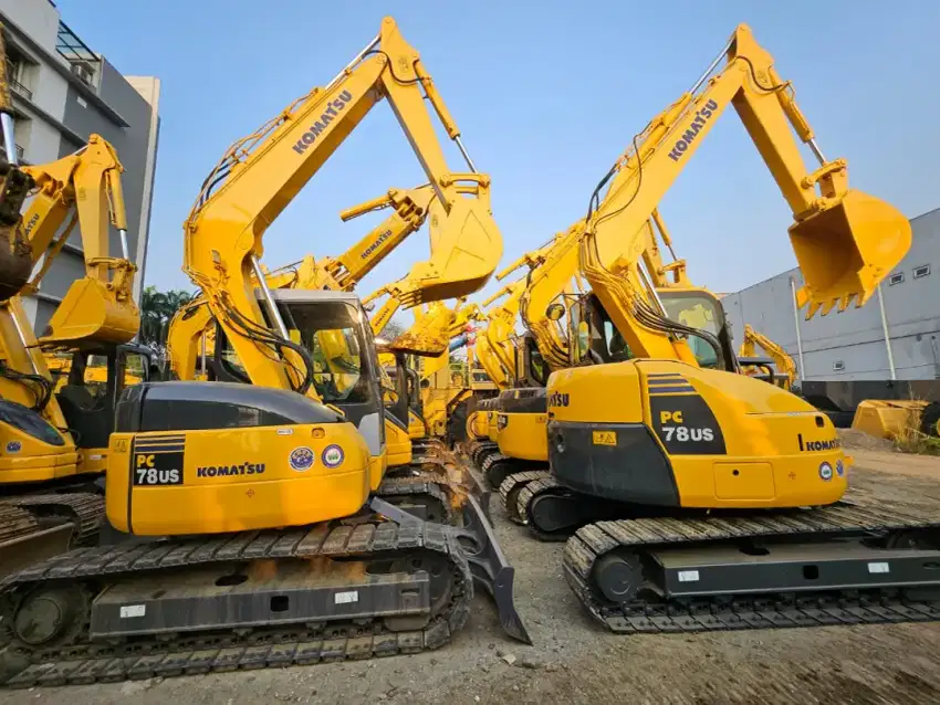 Dijual Excavator Komatsu PC78US - PC75UU Harga DP/TDP