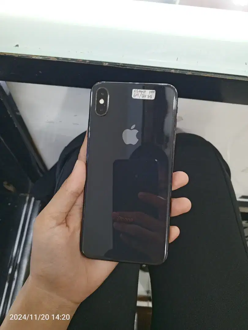 iPhone xs max 64gb ex inter all operator aman Fullset mulus jualcepat