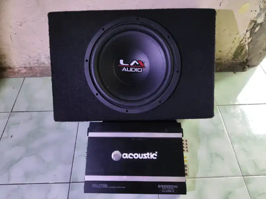 Paket Audio Subwoofer LM Audio