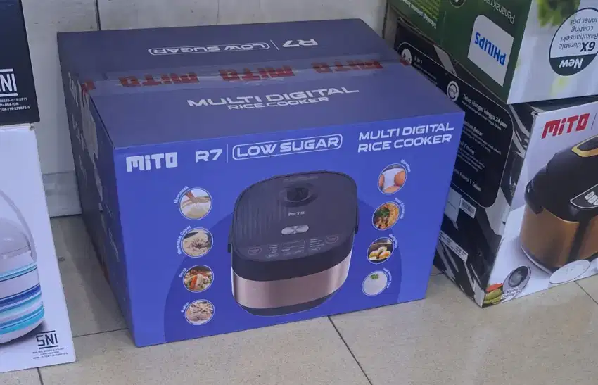 Rice Cooker Magicom Mito R7 Low Sugar Rendah Gula Penanak Nasi