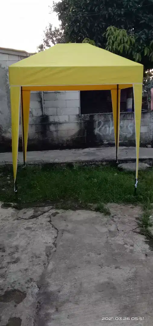 Tenda ready stok siap kirim ke lokasi