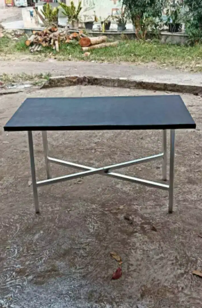 Meja lipat meja bongkar pasang meja dagang
