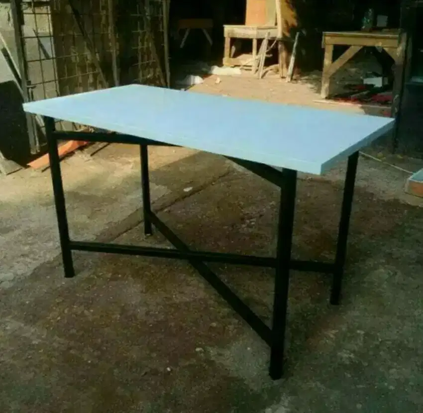 Meja lipat meja makan meja cafe meja kantin meja bazaar